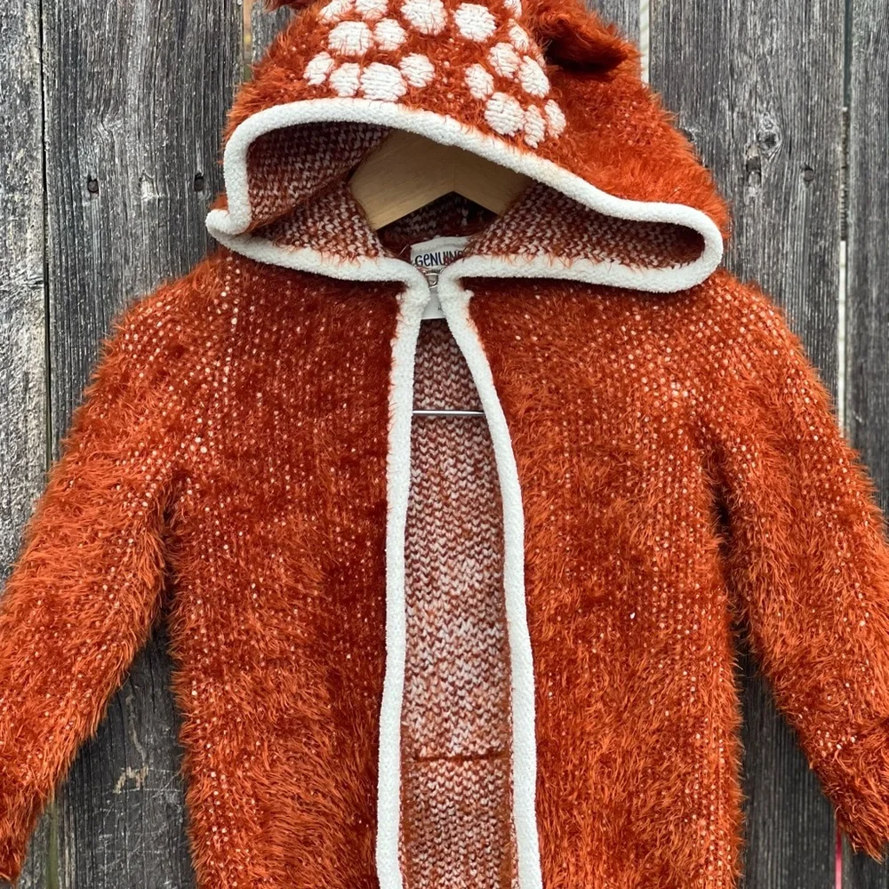 Genuine Kids From Oshkosh Baby Fawn Hooded Sweat